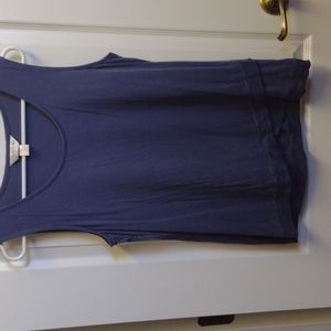 Nwot Blue Sleeveless Top